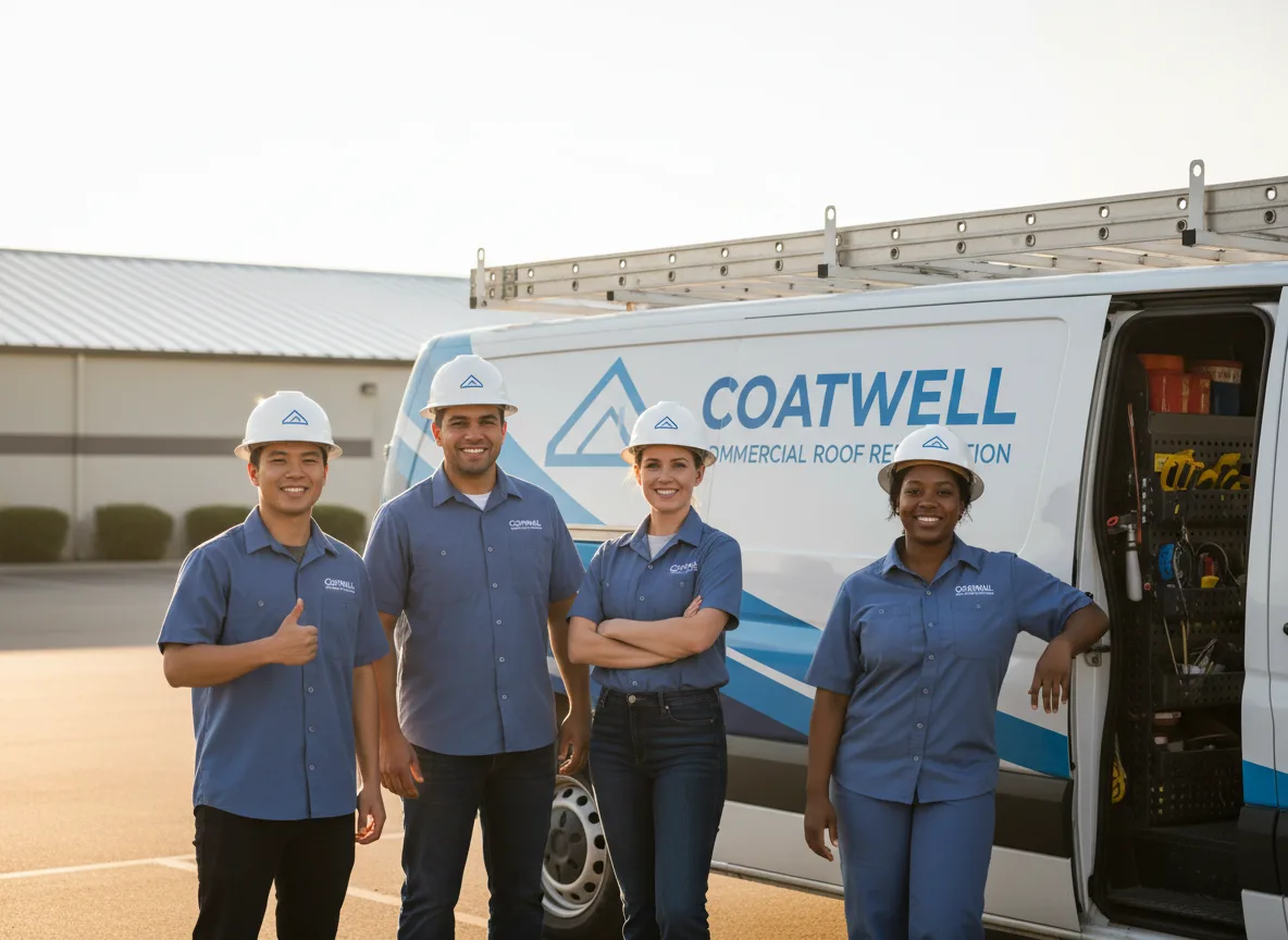 Commercial roof coating company in Chelmsford, MA